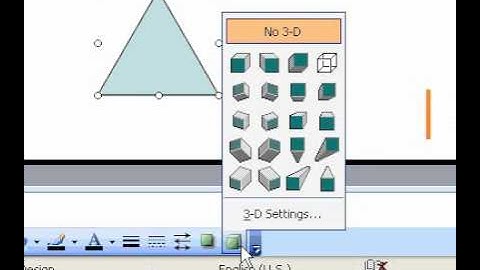 Microsoft Office PowerPoint 2003 Add change, or remove the 3D effect from a shape