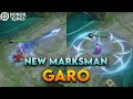 New marksman hero garo  honor of kings