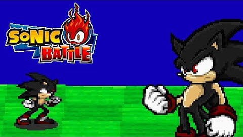 Evil Sonic in Sonic Battle - Mod by @plusultra4524