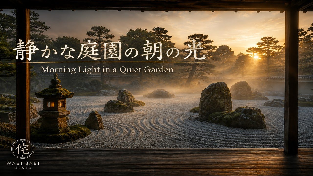 和風BGM】枯山水の静寂｜禅の庭で整える心｜Japanese Koto Music in