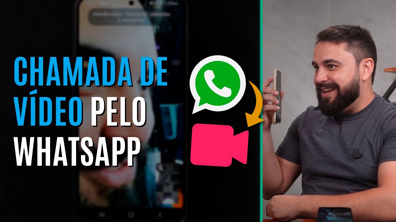 COMO FAZER UMA CHAMADA DE VÍDEO NO WHATSAPP - YouTube