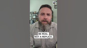 Be Real. Not a Replica. (The Truth About Authentic Success)