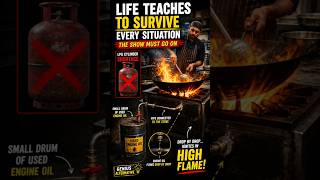 Situation makes everyone a Genius #lpg #kannada #jugaad #hacks #engineering #stove #gas #oilstove