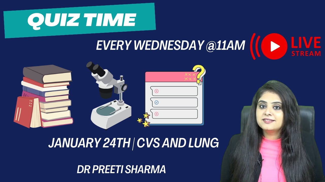 WEEKLY WEDNESDAY WISDOM | CVS and RESPIRATORY QUIZ