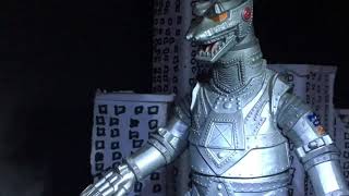 MechaGodzilla 1975 Stop Motion Test