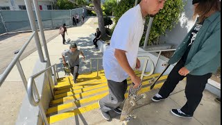 This Big Handrail Session Got Him Sponsered