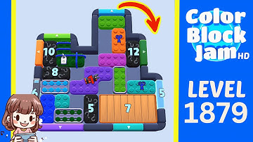 Color Block Jam Level 963 (1879) Solution Walkthrough
