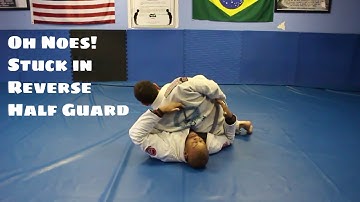 Kneeshield Sequence (3 of 4) - Hip Bump Sweep Against Reverse Half Guard
