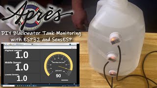 DIY Blackwater Tank Monitoring with ESP32/SensESP and XKC-Y25-V Non-contact liquid sensor - Tech E14