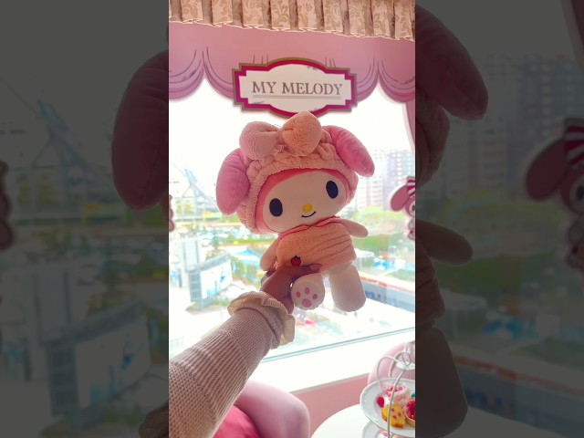 ASMR Japan Diaries🇯🇵🌸- My Melody Hotel Room Tour! #asmrjapan #asmrtravel