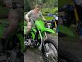 Asian Girl VS Kawasaki  112 2 stroke