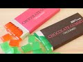 Jewel Jello Chocolate Bar Shaped Gummy Recipe