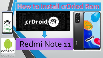How to Install crDroid Custom ROM on Redmi Note 11 (Spes) | How to install crDroid urdu hindi 100%