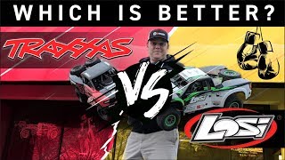 Traxxas Unlimited Desert Racer vs Losi Super Baja Rey (UDR vs SBR)