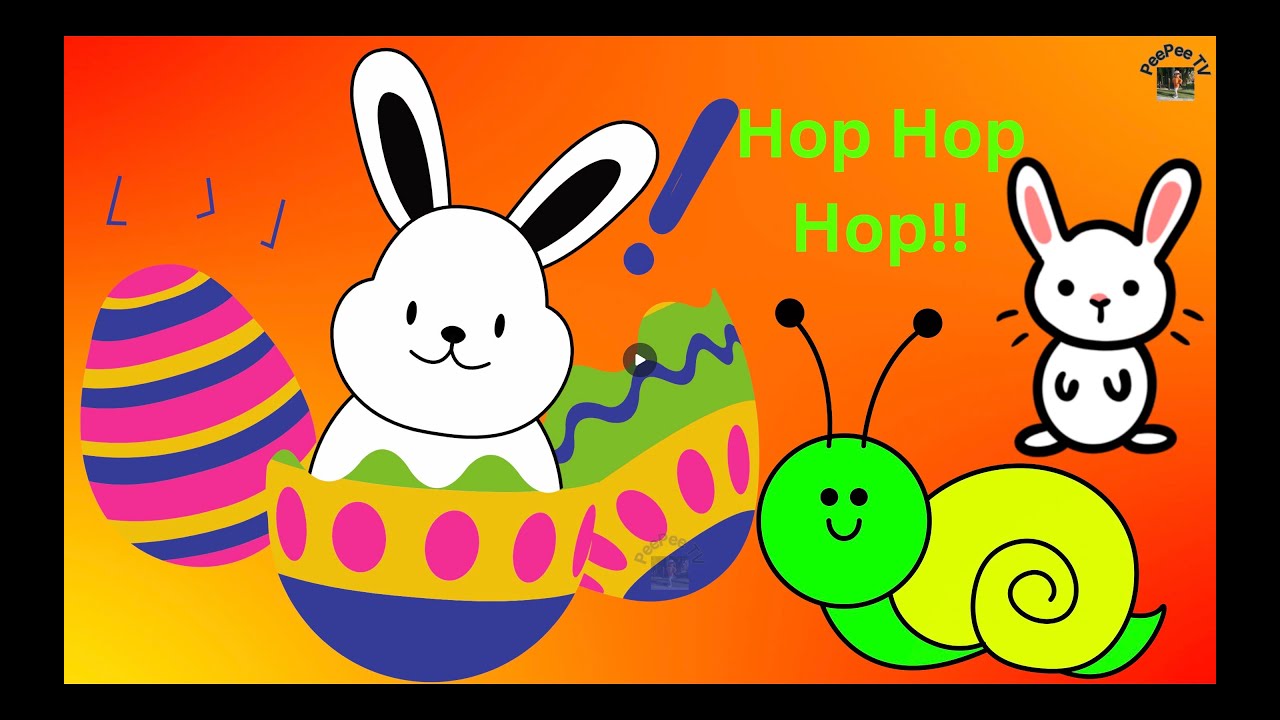 Hop Hop Hop Easter Bunny Kids SongPeePee TV YouTube