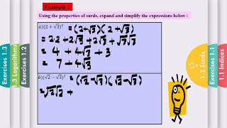 DM015 20/21 TOPIC 1 Part 2 Surds