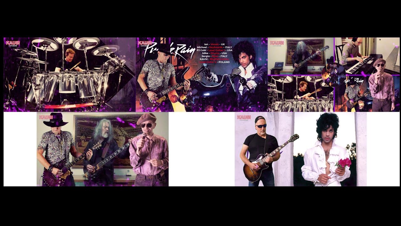 PRINCE Purple Rain - Full Band Cover by KAUSI & Friends 