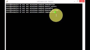 Wifi tuning for long distance using UCI(Openwrt/Gargoyle)