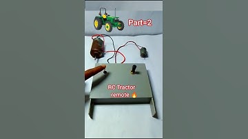 RC remote tractor part=2 with your and dest #shortvideo #dcmotor #viralvideo