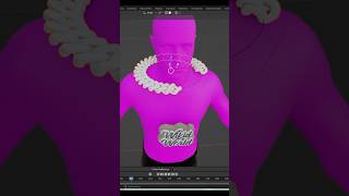 How To Make A Cuban Chain Link 🥶🔥😤 #Shorts #GTA5 GTAV #GTARP #FiveM #blender