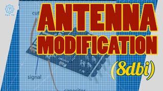 ESP8266-01 Antenna Modification (8dbi)