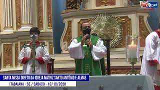 Reproduzir Santa Missa direto da Igreja Matriz Santo Antônio e Almas