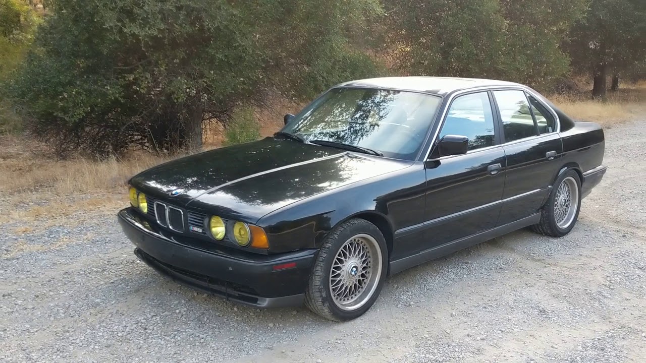1991 BMW m5 e34 walkaround