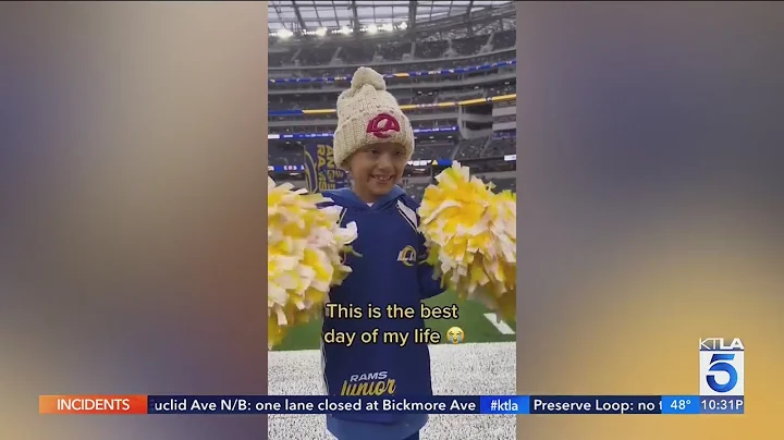 Young California cancer patient fulfills dream of ...