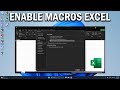 How To Enable Macros in Microsoft Excel - Easy Fix