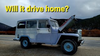 Will 65 yr old Willys Wagon Drive Home? |🤔| 200 miles