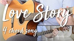 "Love Story" Easy Guitar Tutorial (No Capo) | Taylor Swift  - Durasi: 18:25. 