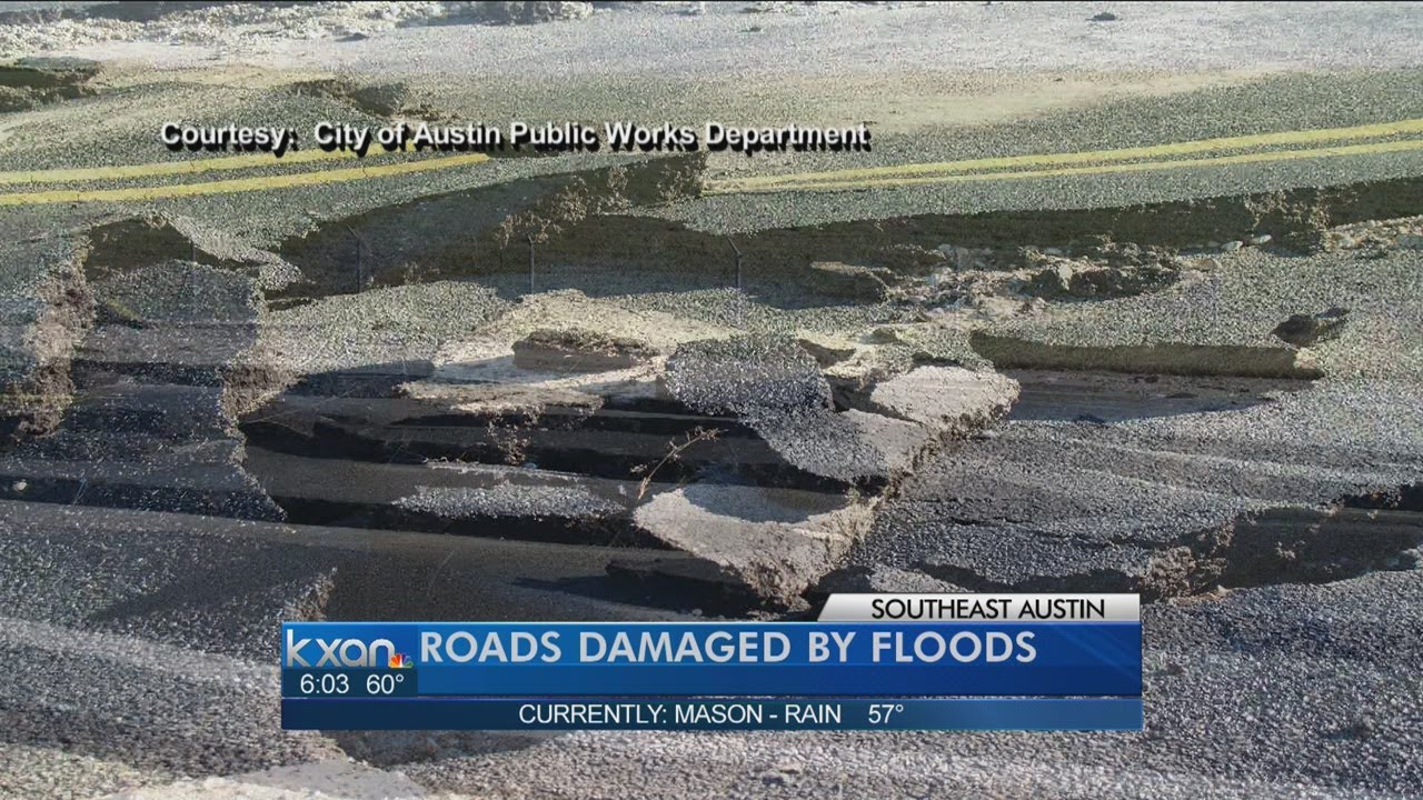 Roads closed due to flooding - YouTube