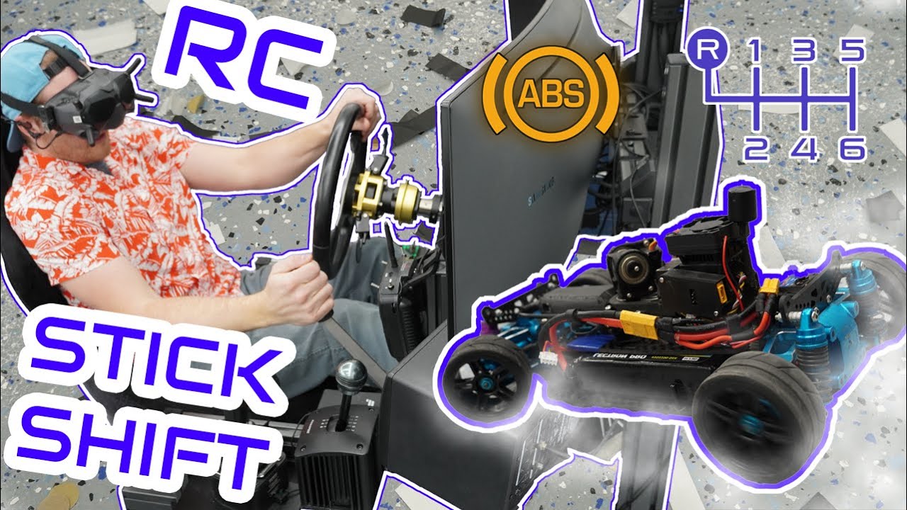 Manual Transmission, ABS Brakes, and Drifting Handbrake... on an RC Car?!