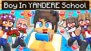 ONE BOY in a YANDERE ONLY School!