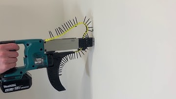 The Makita DFR550Z LXT 18V Cordless Auto-Feed Screwdriver