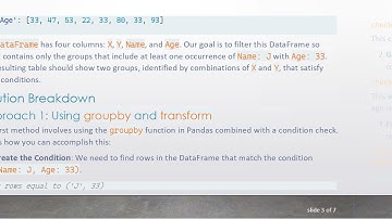 Extracting Specific Groups from a DataFrame using Pandas