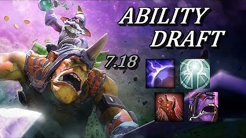 Dota 2 Ability Draft MAGIC IMMUNE FAST RIGHT CLICK MONSTER!
