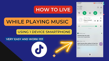How to Live on Tiktok While Playing Music By 1 Device 2022