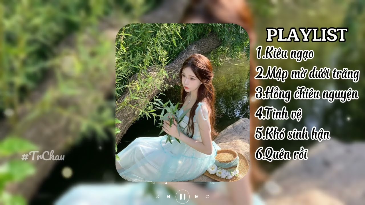 [Playlist Nhạc Trung]Kiêu ngạo,mập mờ dưới trăng,hồng chiêu nguyện,tinh vệ,khó sinh hận,quên rồi