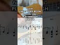 Anji Guitar Tutorial with TAB by Simon &amp; Garfunkel #shorts