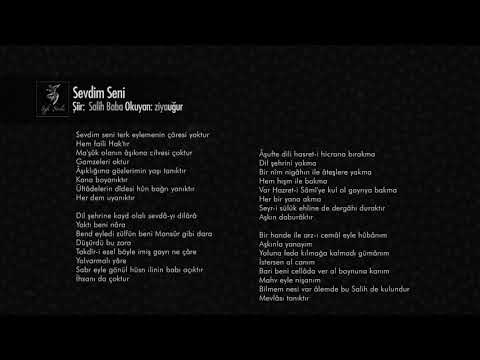 Salih Baba - Sevdim Seni Terk Eylemenin Çaresi Yoktur