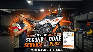 2026 KTM Adventure 390 2nd Service Me Kya Kya Change Hua? 🤔 | Total Service Bill & Experience!