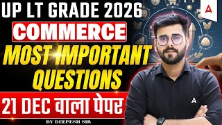 UP LT Grade/EMRS 2025 Commerce | EMRS Commerce Marathon | EMRS/UP LT Grade Commerce Practice Set
