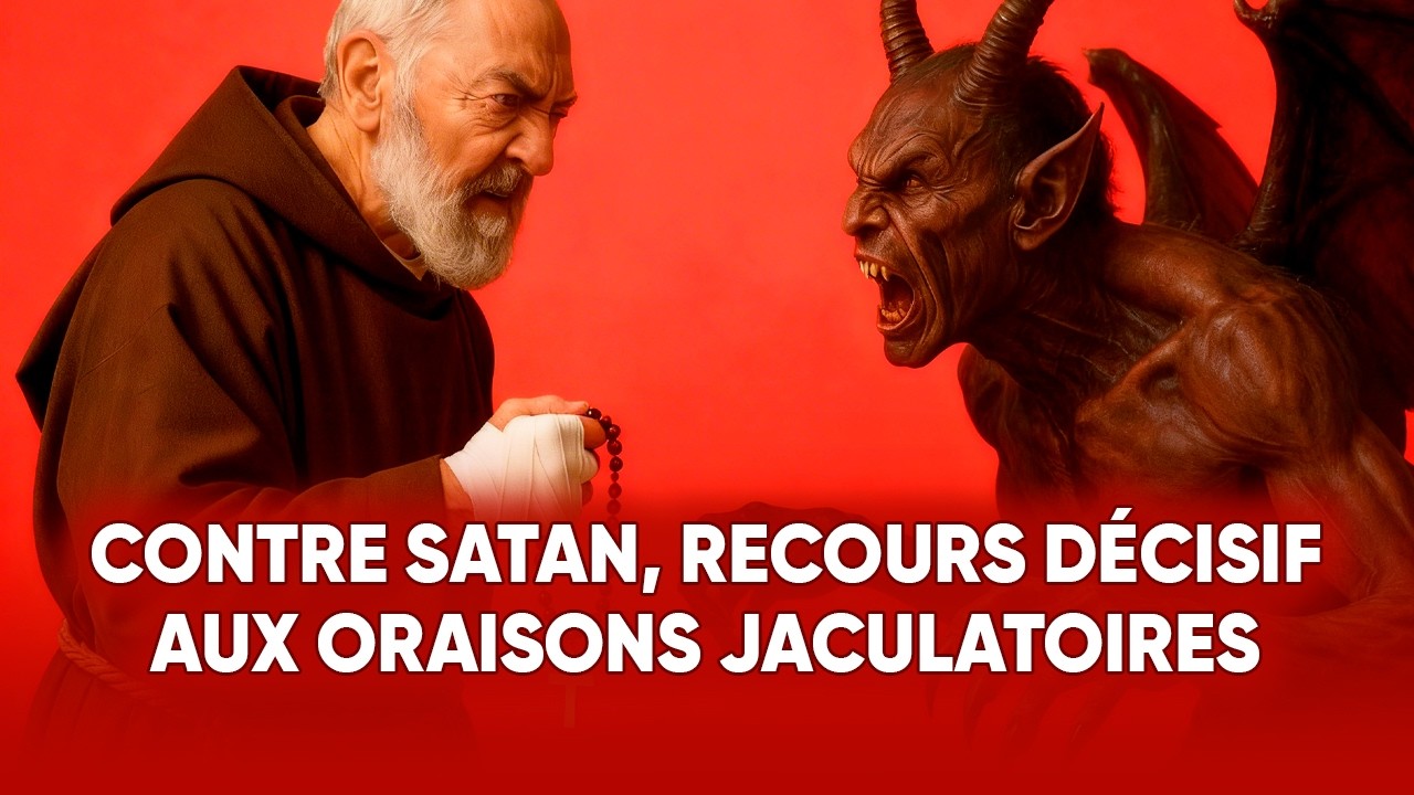 Padre Pio conseillait ces prières brèves, redoutées du démon
