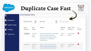 Een case klonen in Salesforce (kopie van ticketbestand)