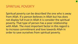 YR 7 THE ISSUE OF POVERTY  video