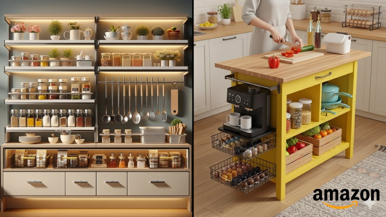10 Amazon Kitchen Organization And Storage Essentials Worth Buying This ...