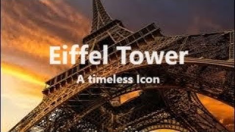Eiffel Tower  A Timeless Icon |Travel_Speed #travel #paris #france