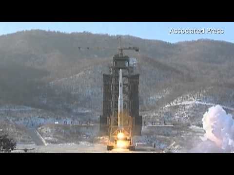 North Korea State TV Shows Satellite Launch