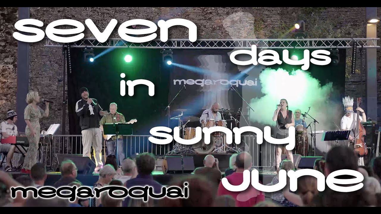 Seven days in sunny June - Jamiroquai cover by Megaroquai - Live at